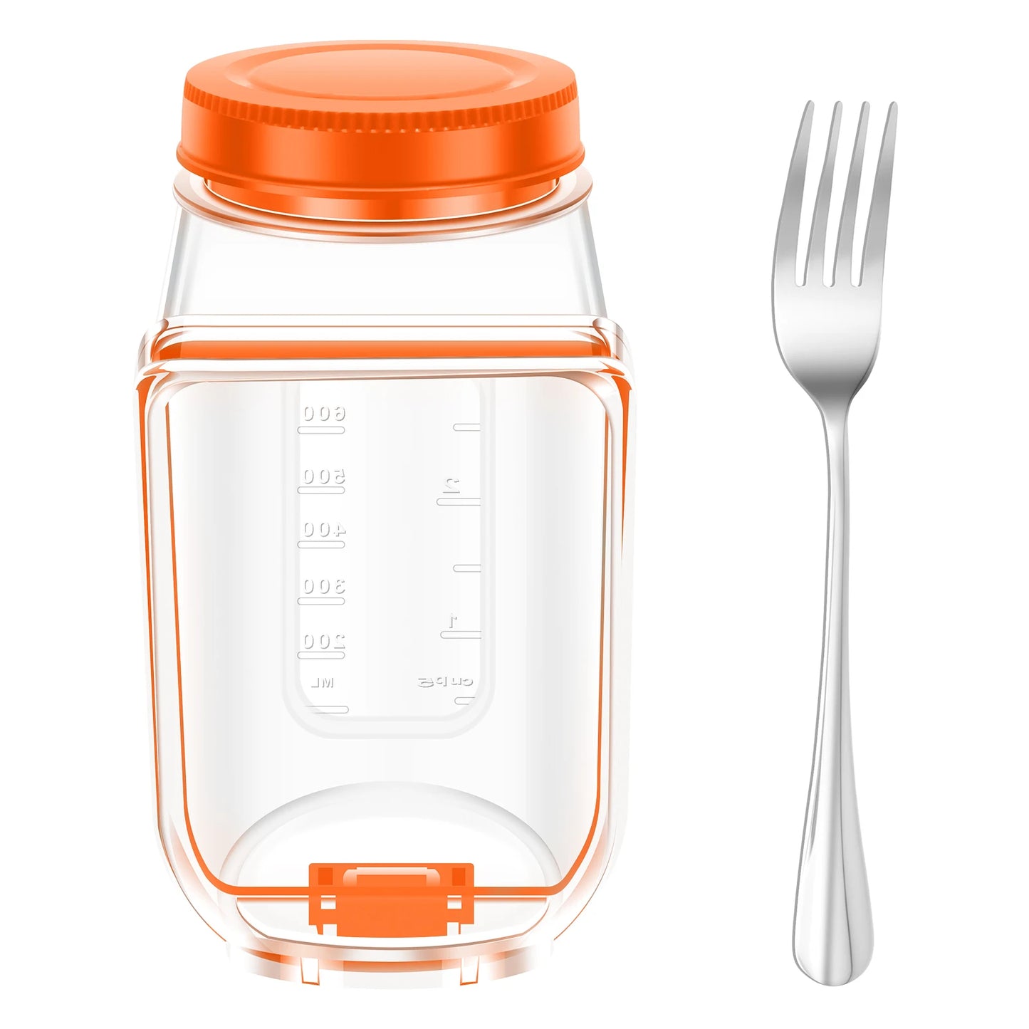Salad Pod Jar — Leakproof, Dishwasher Safe & Meal Prep Ready