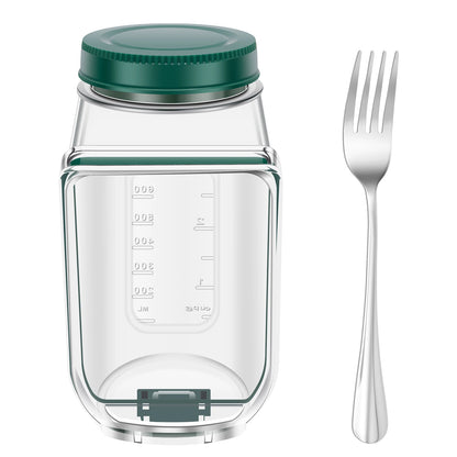 Salad Pod Jar — Leakproof, Dishwasher Safe & Meal Prep Ready